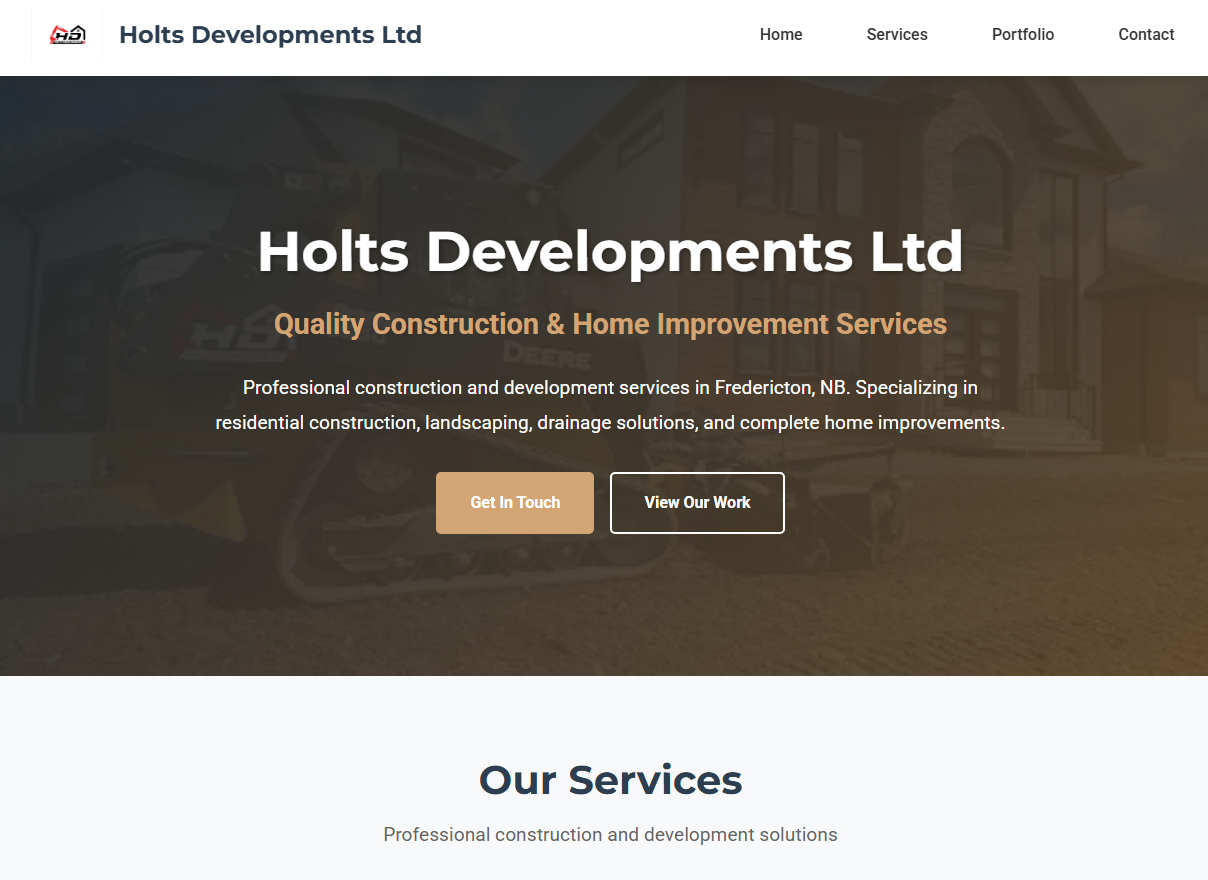 Holts Developments Portfolio